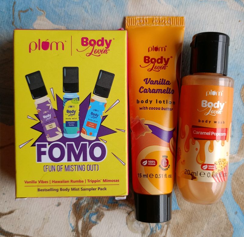 24 Hr Sale⏳Plum BodyLovin Travel Pack/Minis Combo