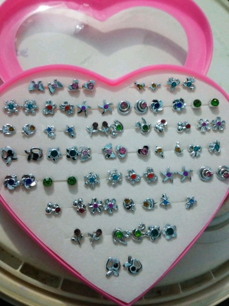 New Different Types Of Earstuds Multicolored