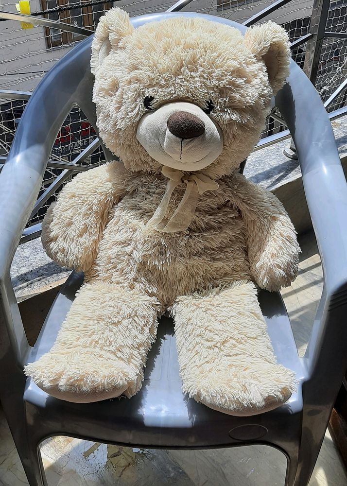 Cream Teddy Bear Approx 3feet