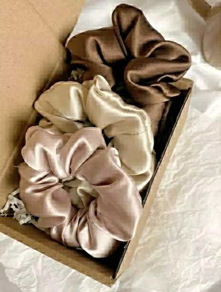 Silk Scrunchies