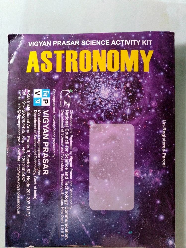 Science Activity Kit By Gov. Of India