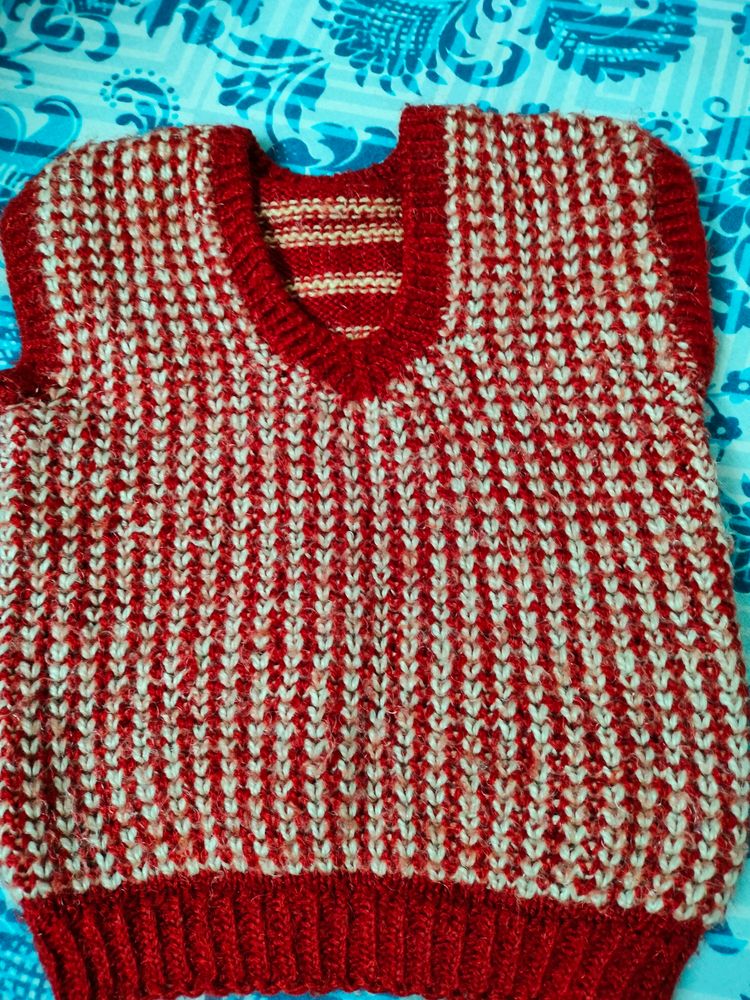 Price Dropped Handmade Baby Woolen Sweater