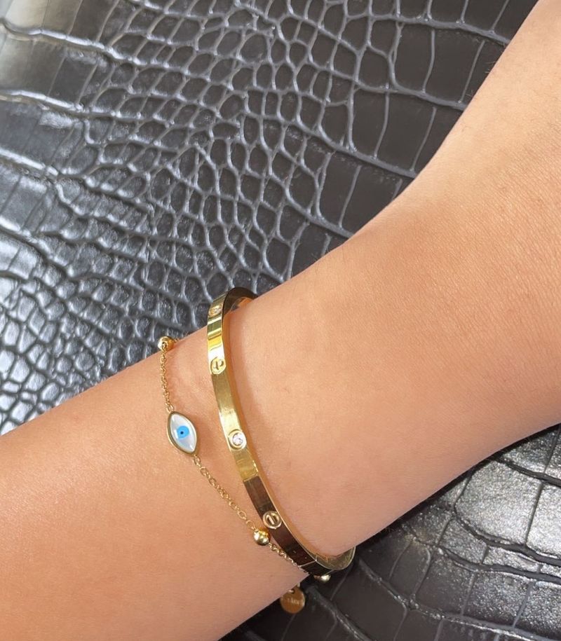 Evil Eye Dainty Bracelet🫶🏻🧿