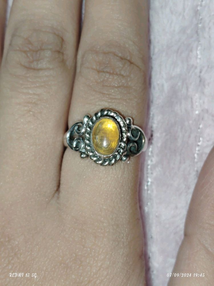 Yellow Stone Ring