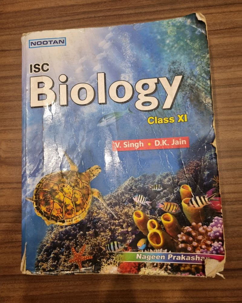 ISC NOOTAN BIOLOGY CLASS 11 BOOK
