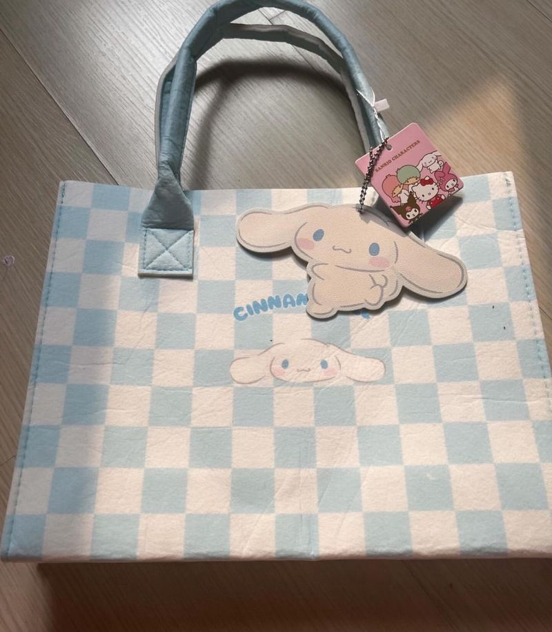 Cinnamoroll Book Tote Bag