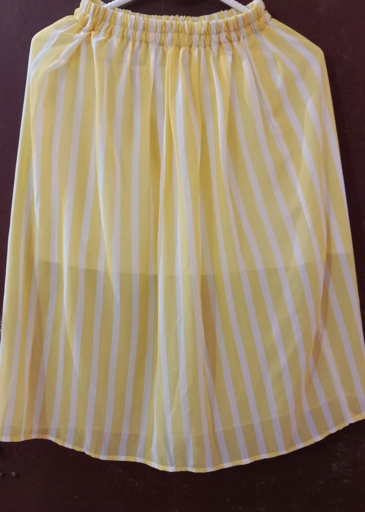 Yellow Long Skirt