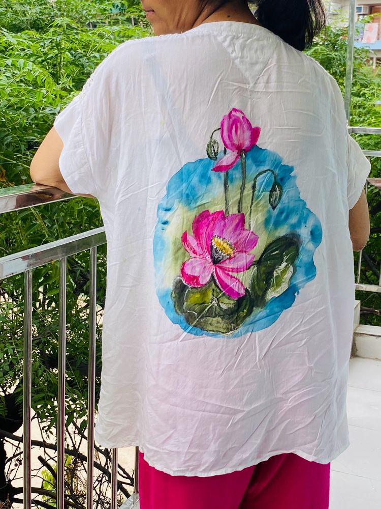 Hand Painted Top