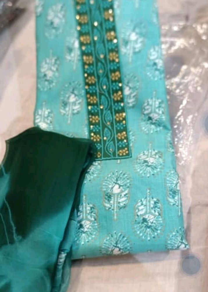 Blue Dress Material