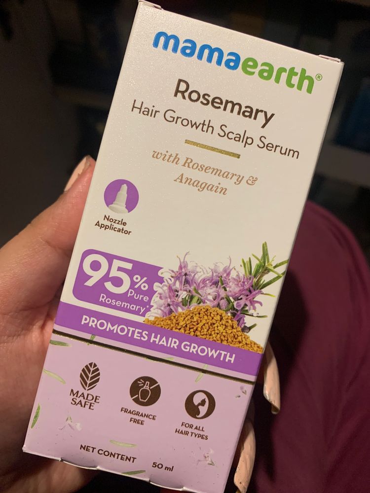 Mamaearth Rosemary Hair Growth Scalp Serum