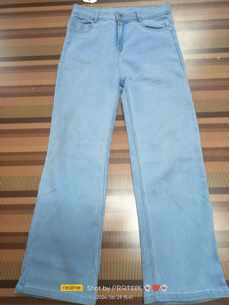 (N-27) 30 Size Straight Denim Jeans