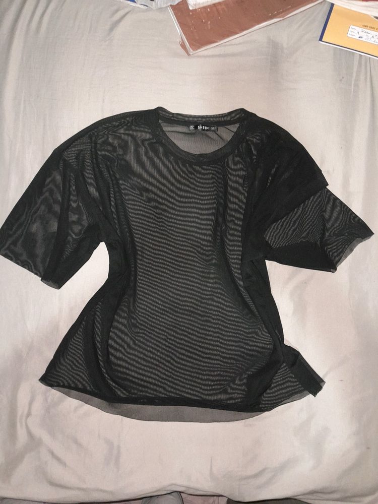 Shein Sheer Top