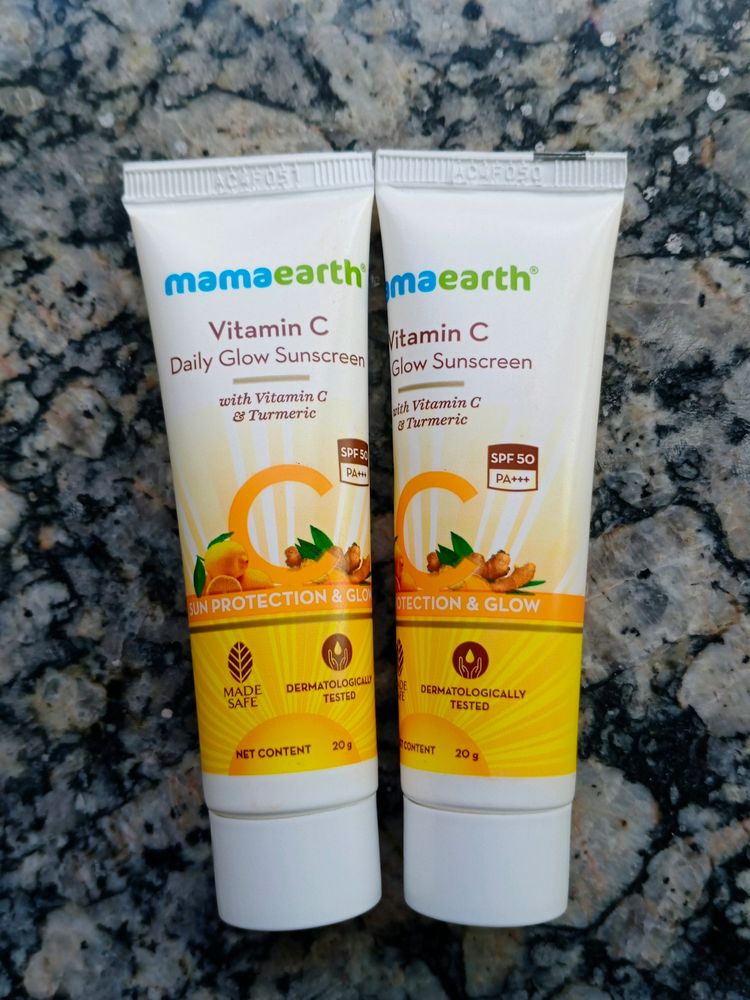 Mamaearth Vitamin C Sunscreens