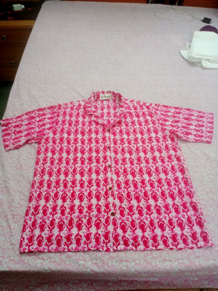 Women Bandhej Shirt (New)