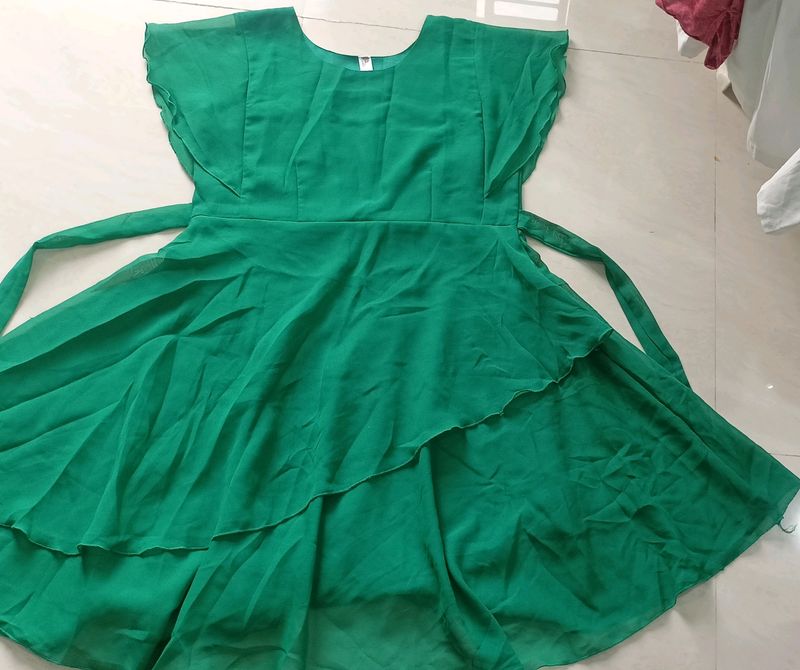 Beautiful Short Gown For Girls