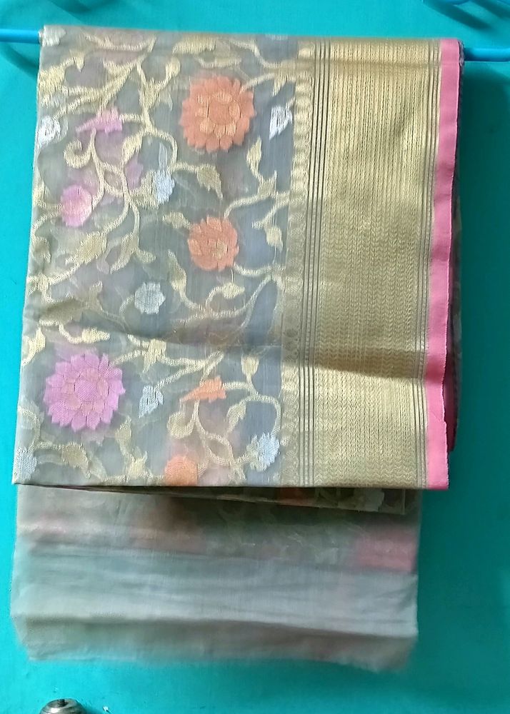 Organza Mixed Saree