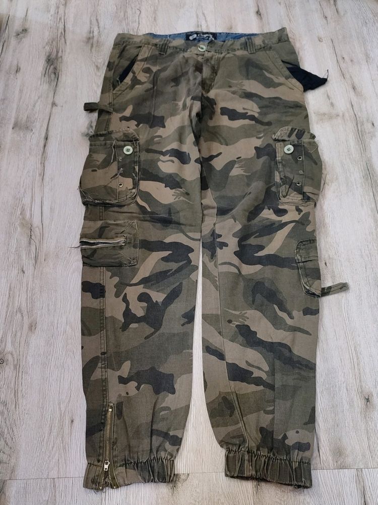 Sc2735 Casper Army Cargo Waist 34