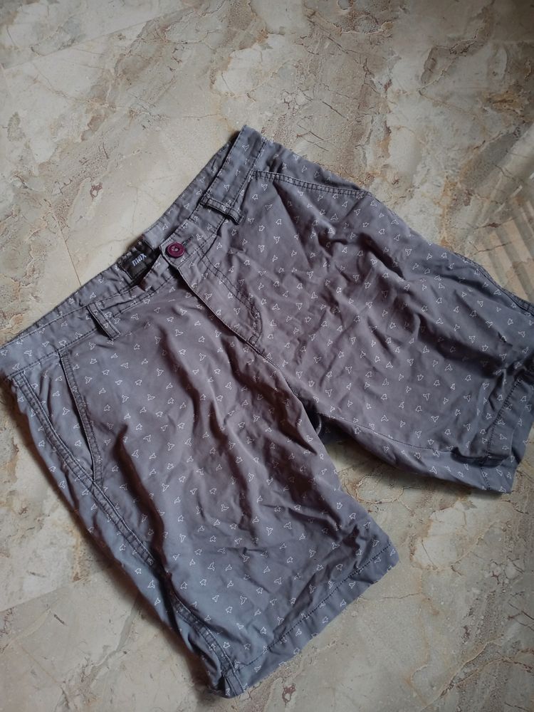 max Grey Bermuda Shorts