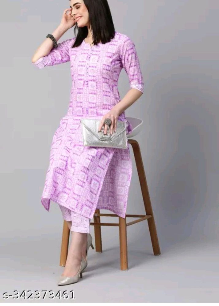 Kurti Set For Women. Size Available From Xs To Xxl