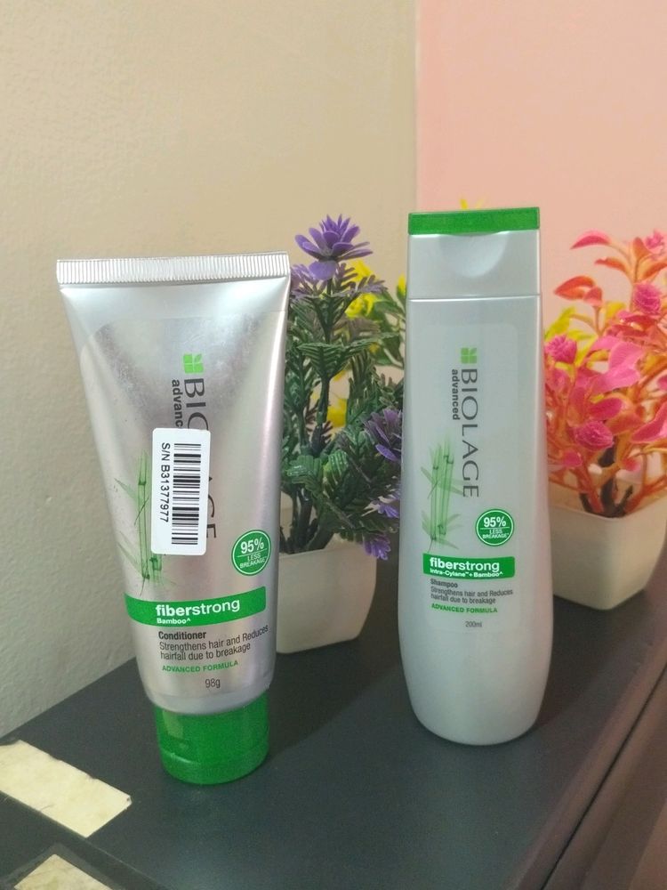 Biolage Fiber strong Shampoo And Conditioner