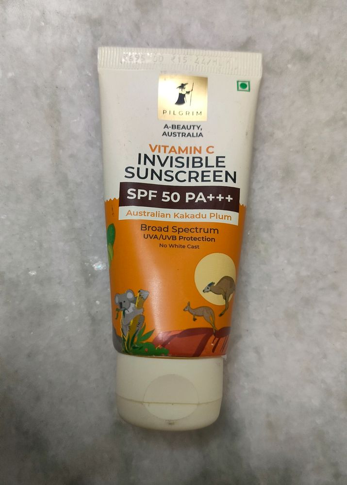 Pilgrim Invisible Sunscreen SPF 50 PA+++