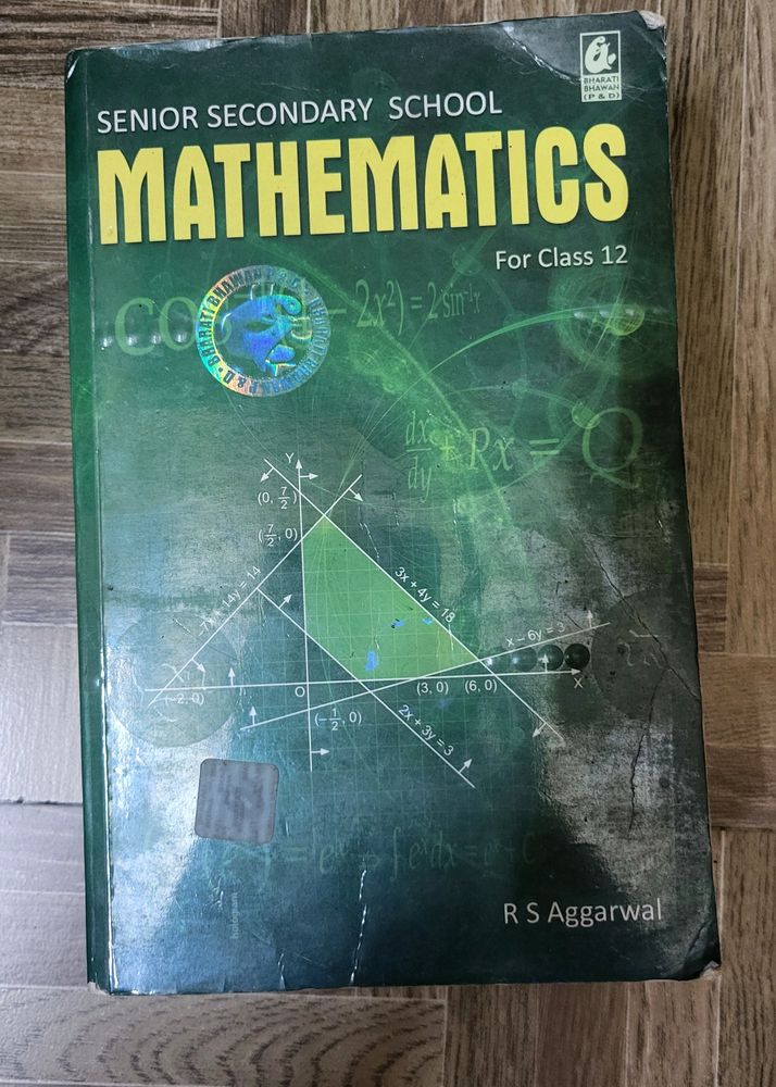 R.S Aggarwal Maths Book , Class - 12