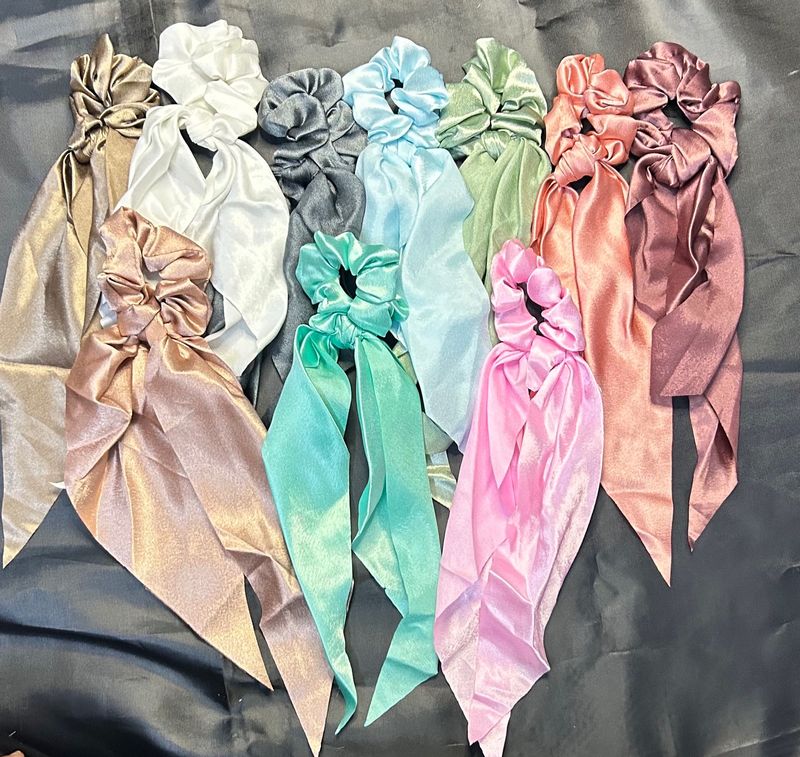 Scarf Scrunchie Pack Of 3