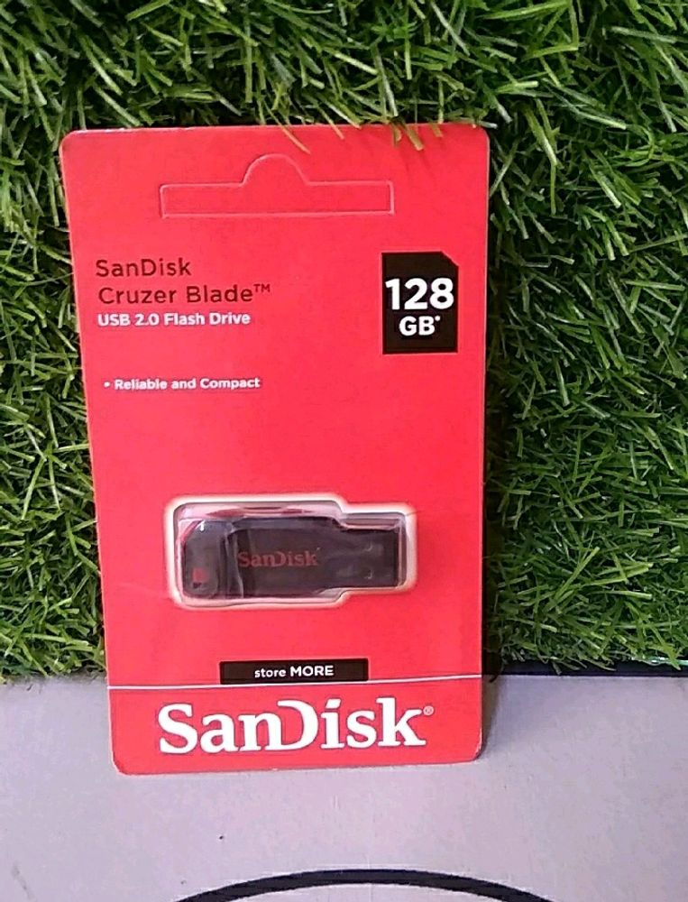 💥 SanDisk Pendrive 128gb Brand New