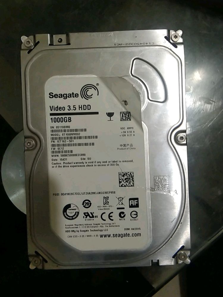 Hard Disk Video 3.5 hdd