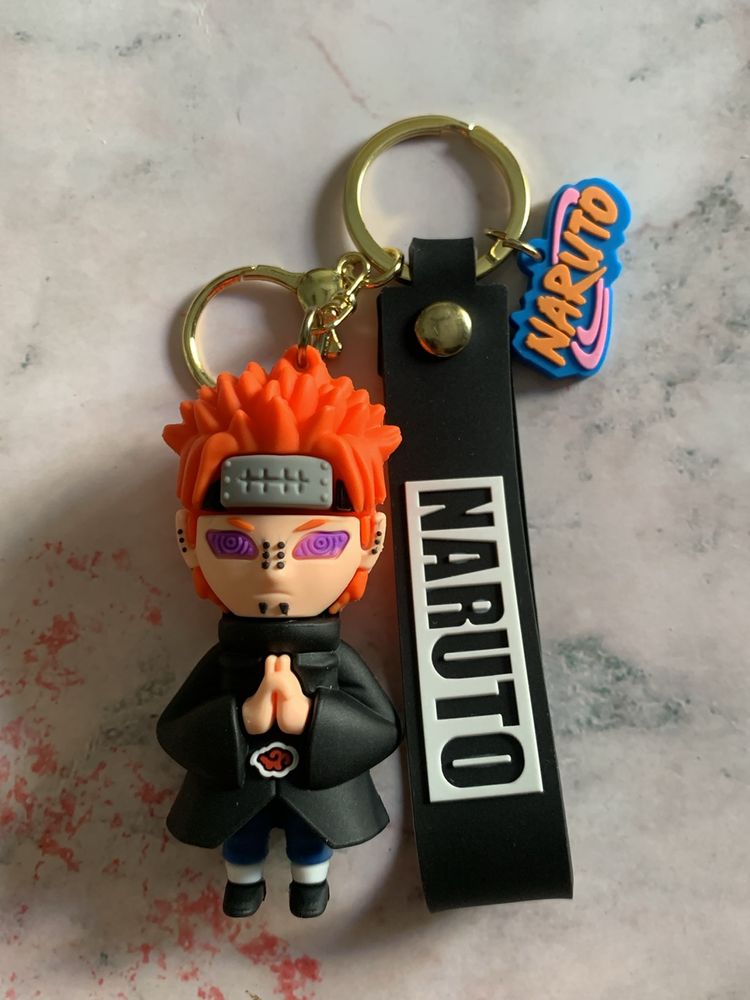 Pain Akatsuki Rubber Keychain | Naruto Anime