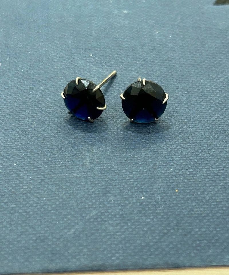 Imported Navy Blue Stud💫#stud #earring #studs