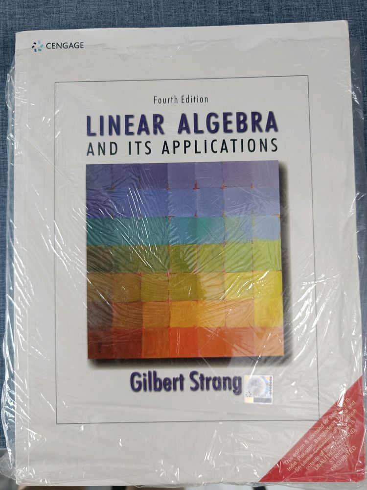 Linear Algebra And Applications By Gilbert Strang