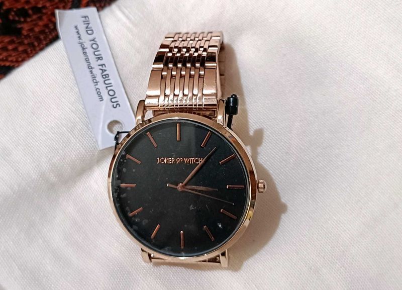 Rose Gold Watch