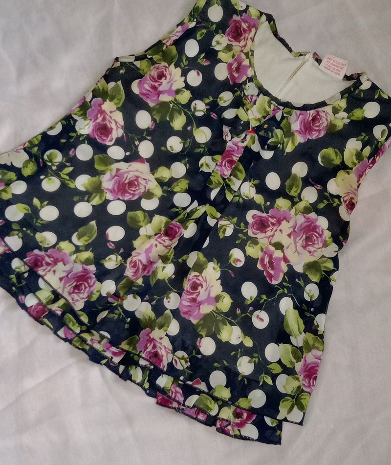 Floral Crop Top