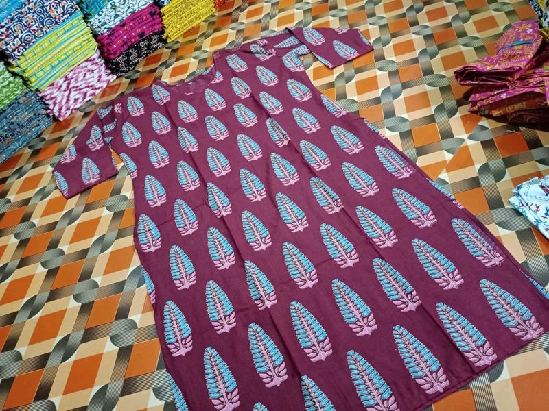 Cotton Kurti Size 40 To 48