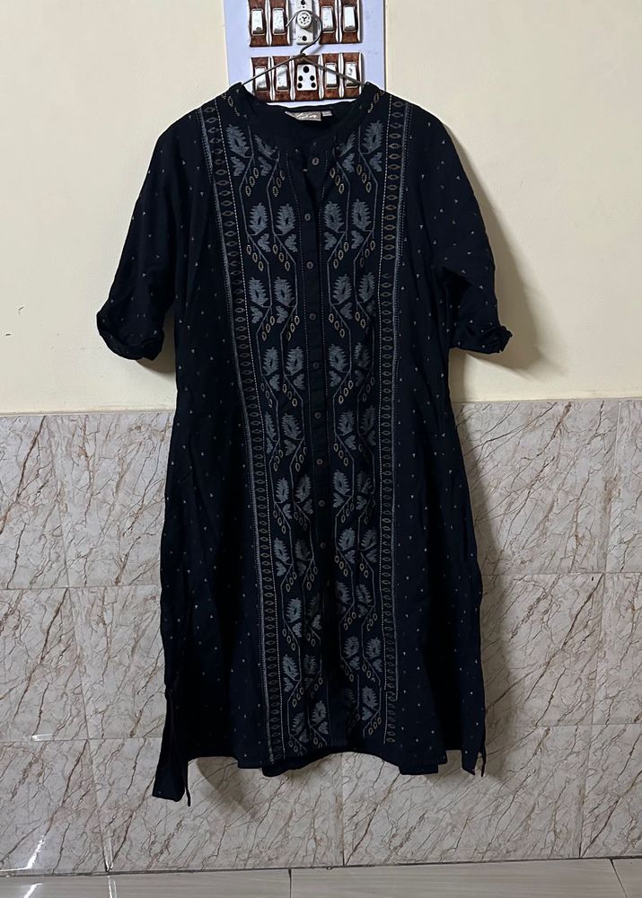 Black Kurta