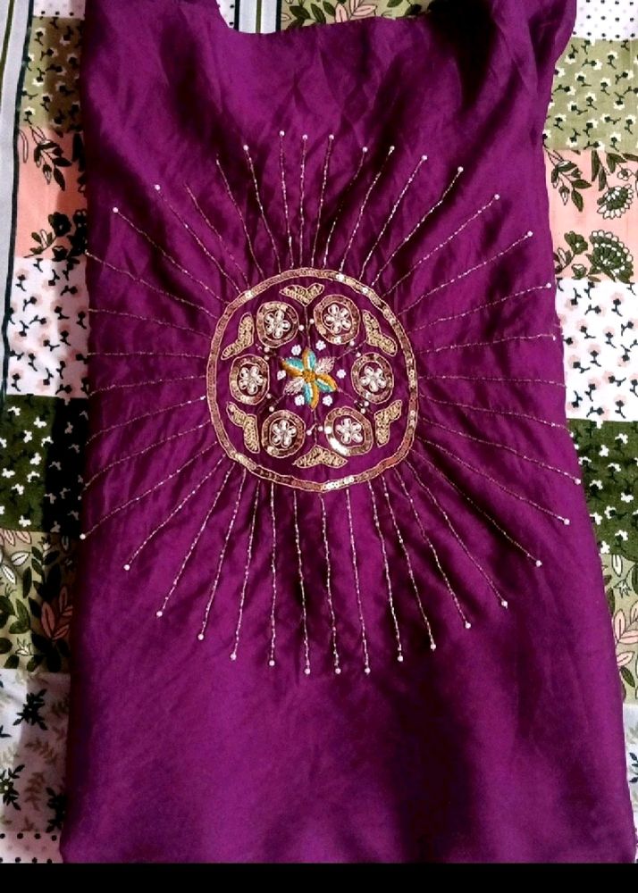 💕Beautiful Purple Designer Ladies Kurti💕