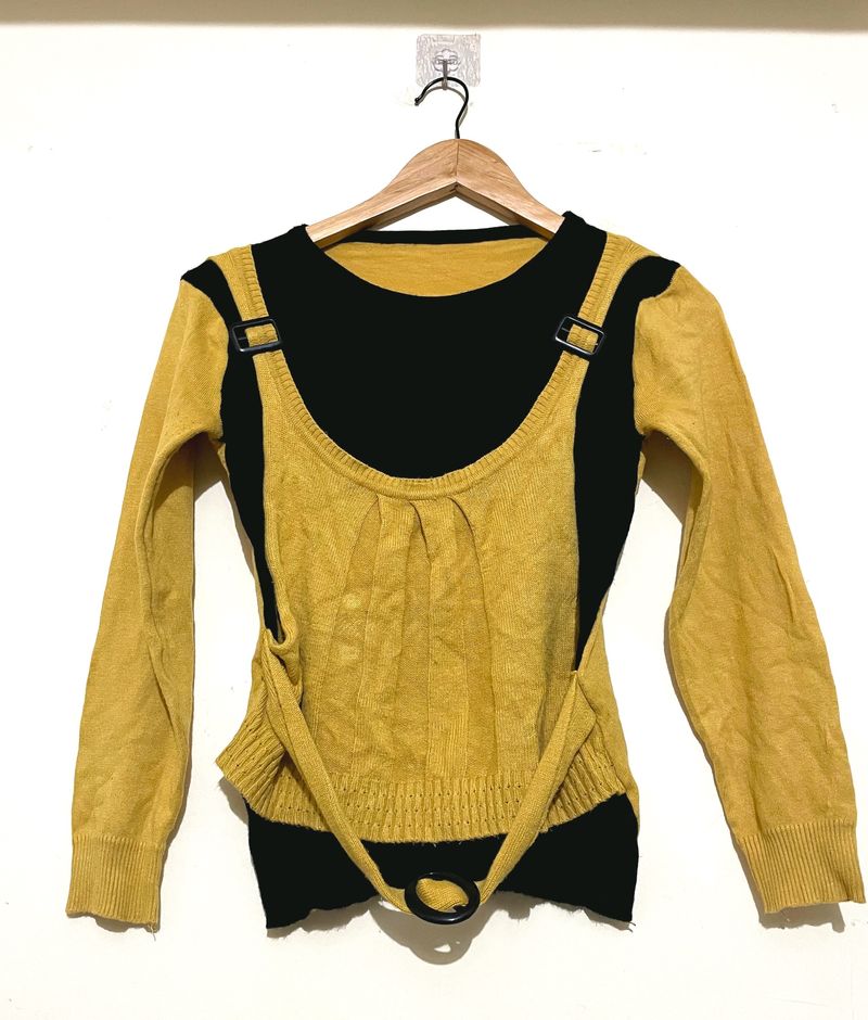 Black & Yellow Top