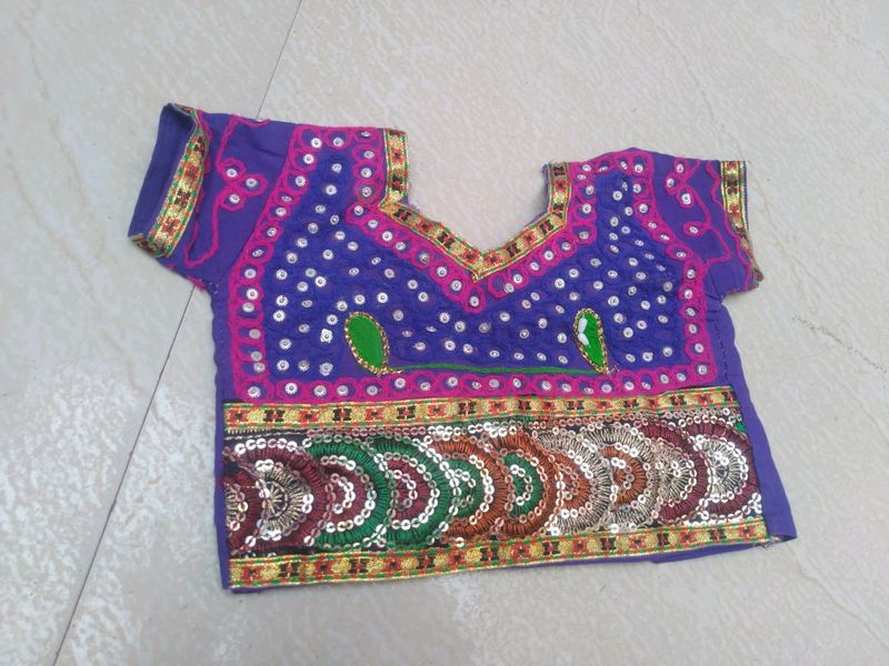 Beautiful Multicolored Kid Lehnga Choli