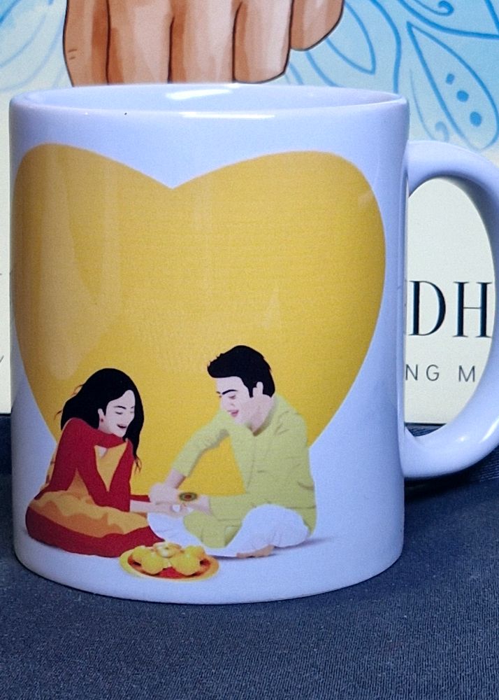 🤩 Rakhi Special Customised Printed Mug