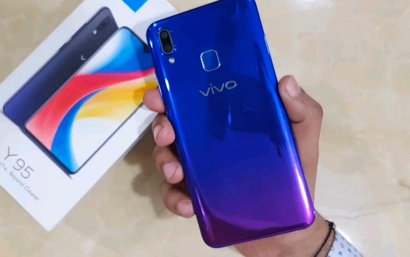 Vivo Y95 Nebula Purple Fully Working No Defects