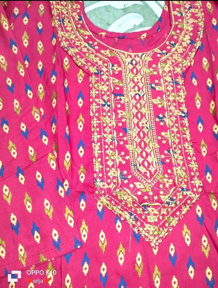 Beautiful Pink Kurti