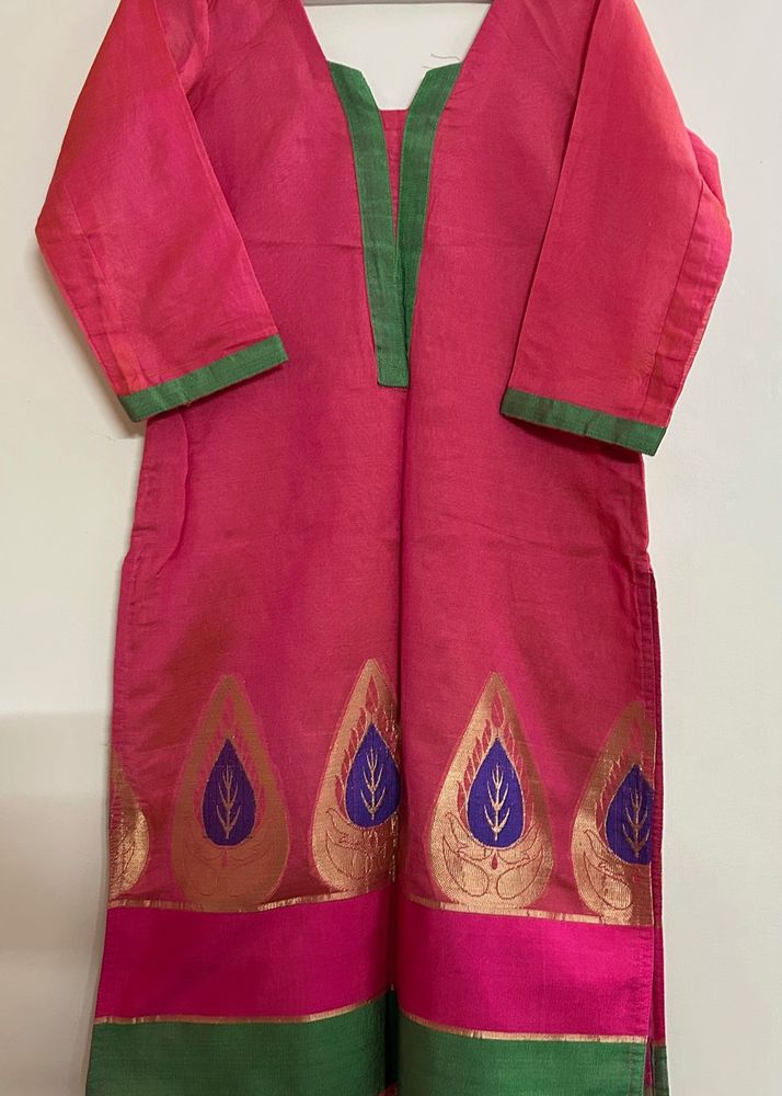 V-Neck Kurta