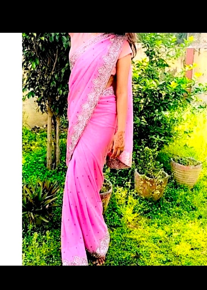 Light Pink Saree