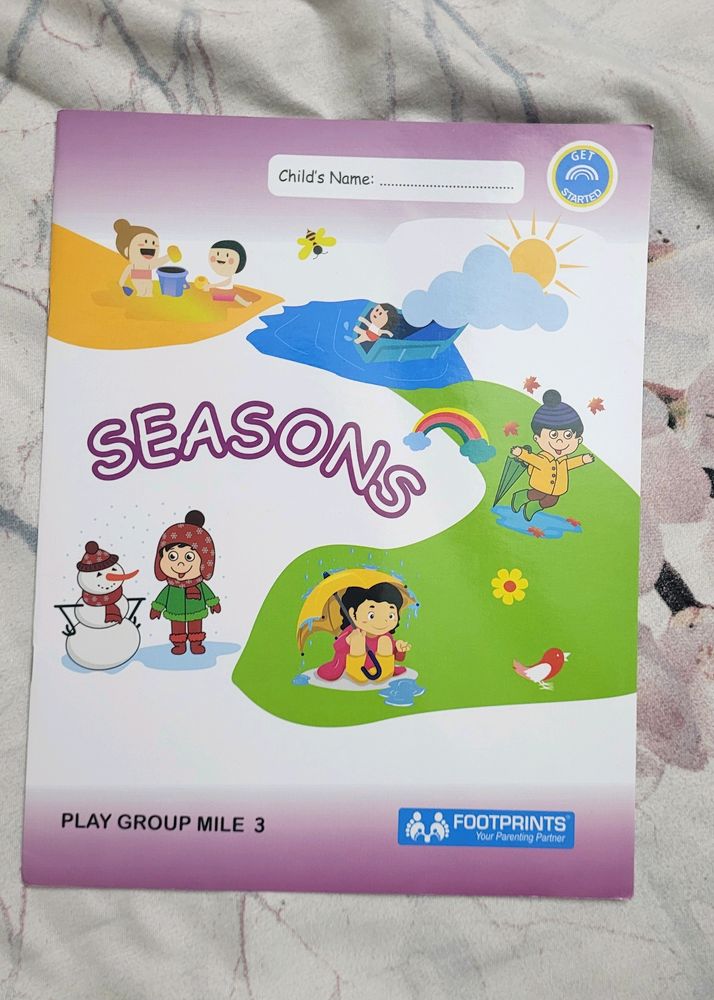 Seasons Book For Preschool