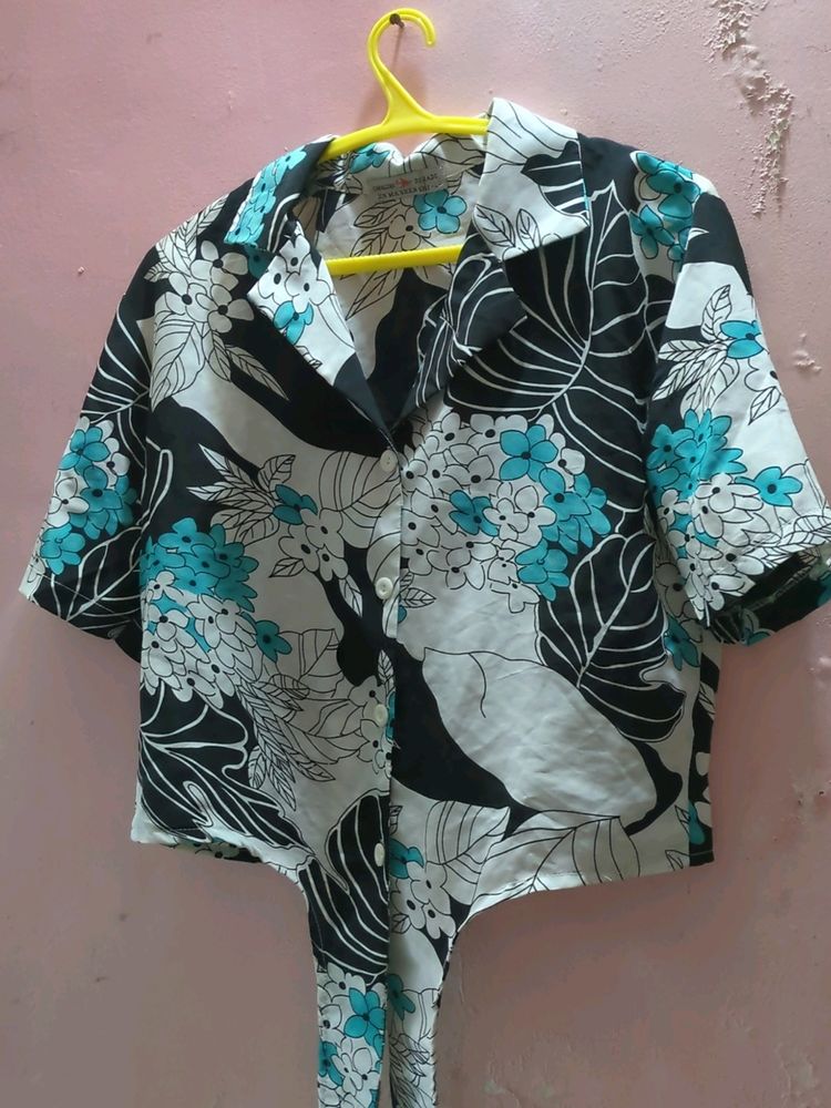 Lace Up Top From Sarojini