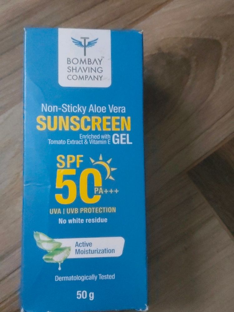 Bombay Shaving Co Non Sticky Aloe Vera Sunscreen