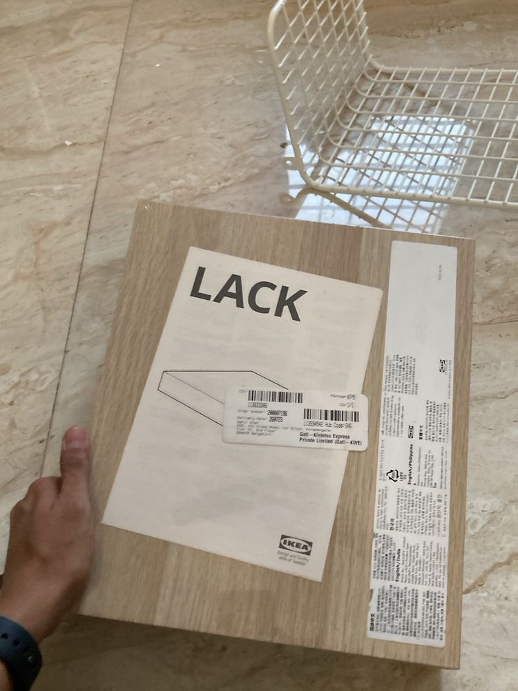 Ikea Lacke Shelf Unopened