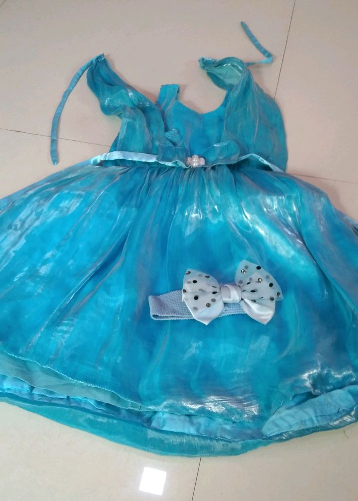 Cute Barbie Frock💙