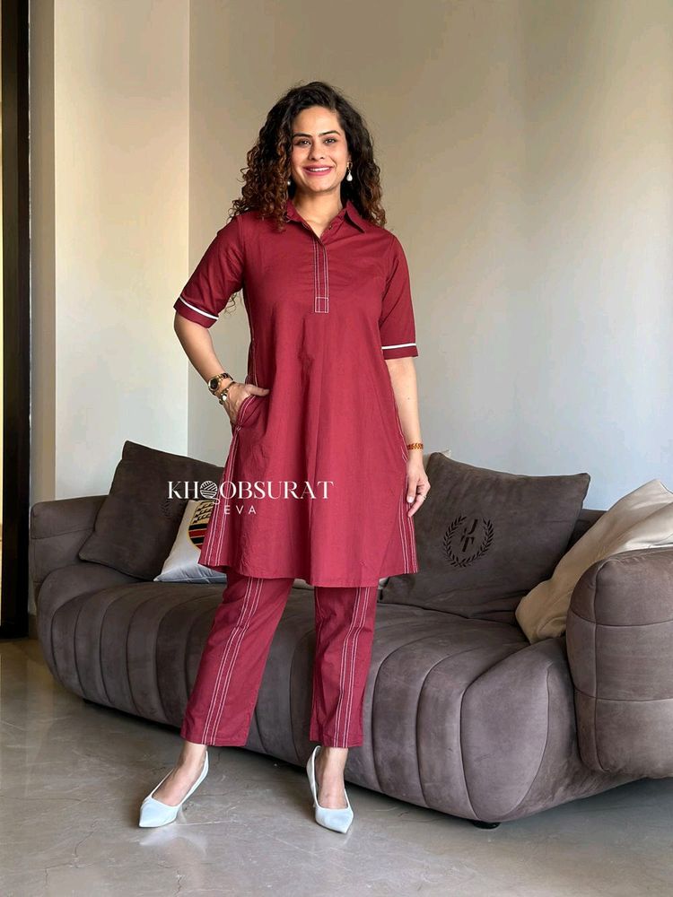 Mul Cotton Co-ord Set